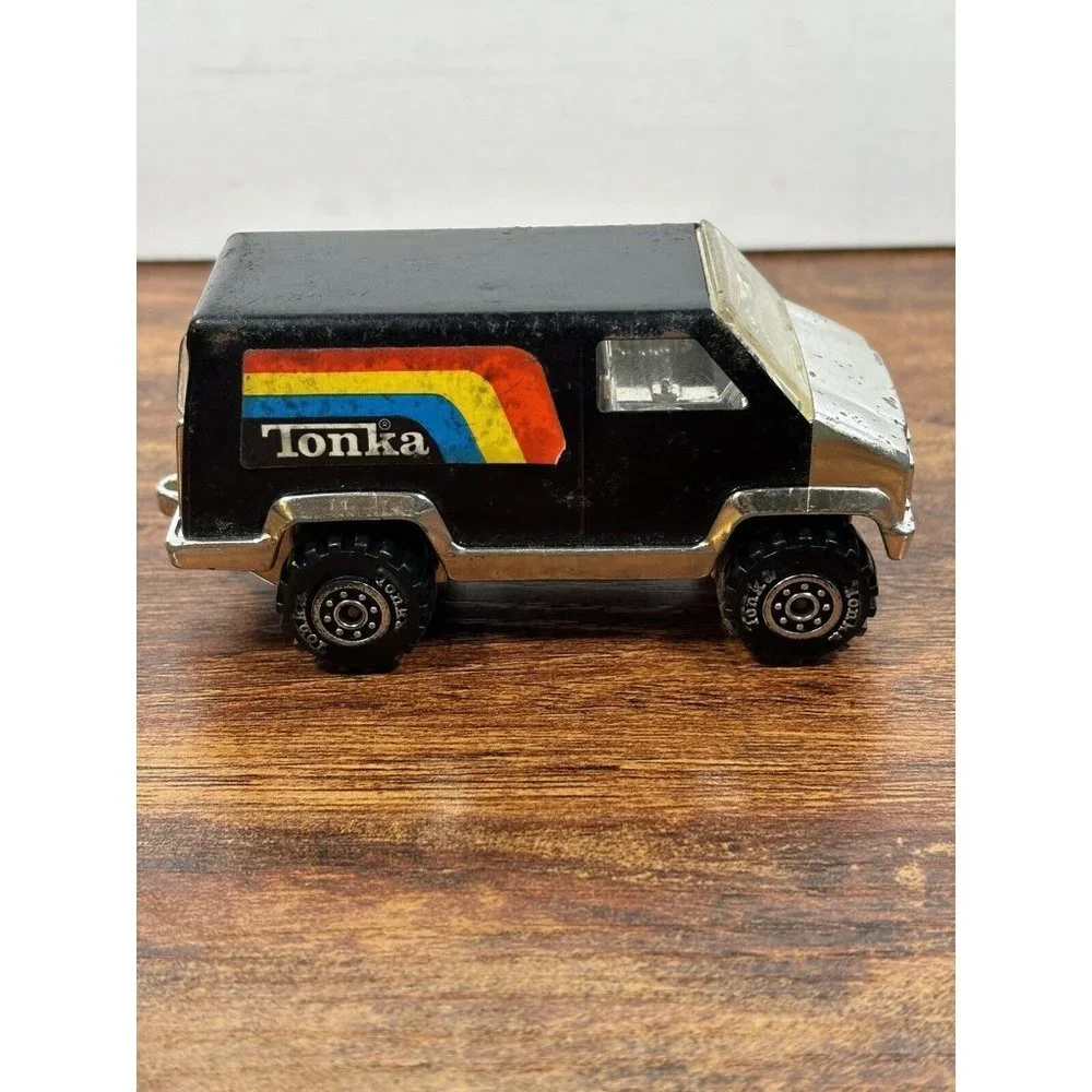 Vintage Tonka 1978 Black Jeep Truck Toy Collectible VTG READ